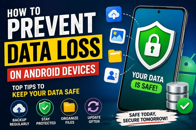 How to Prevent Data Loss on Android Devices